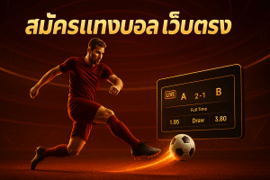 สมัครแทงบอล เว็บตรง