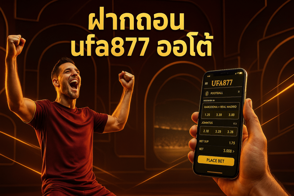 ฝากถอน ufa877 ออโต้